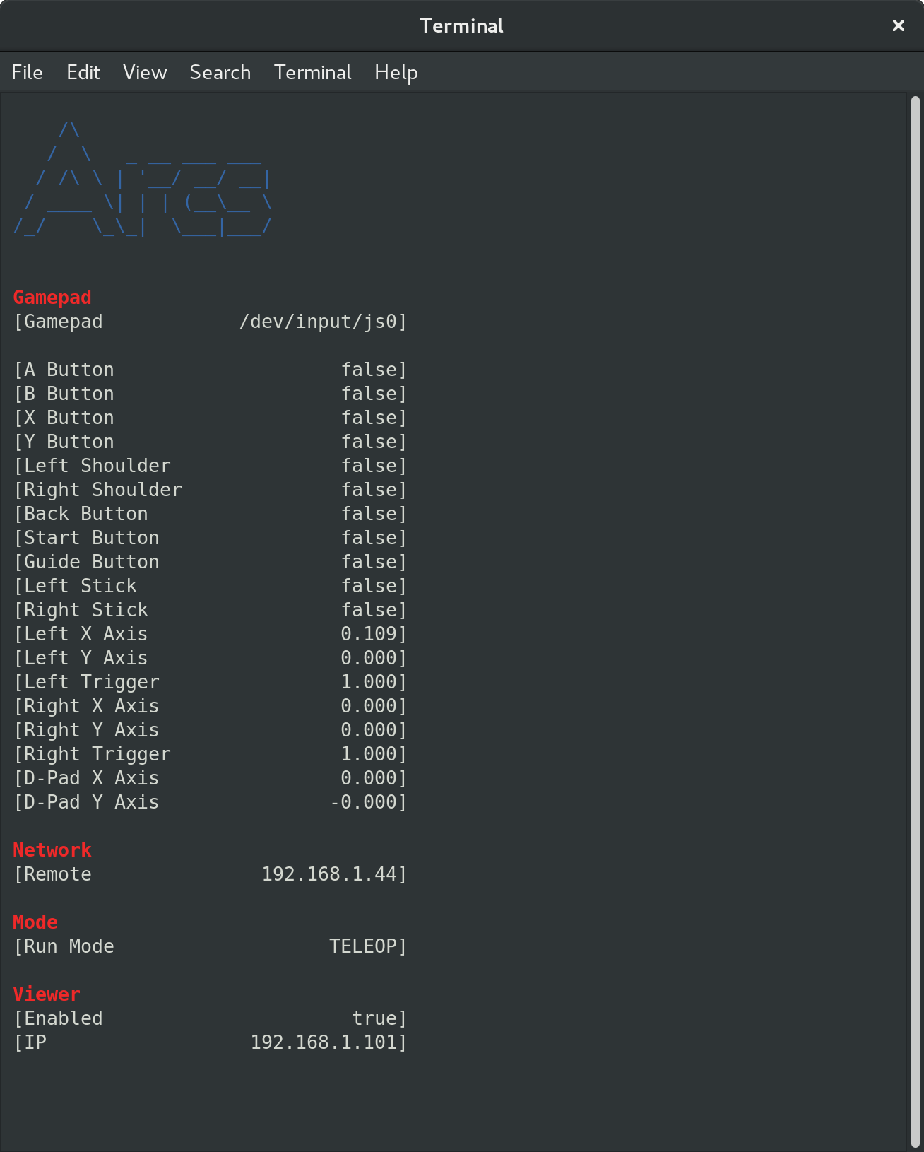 ARCS Dashboard